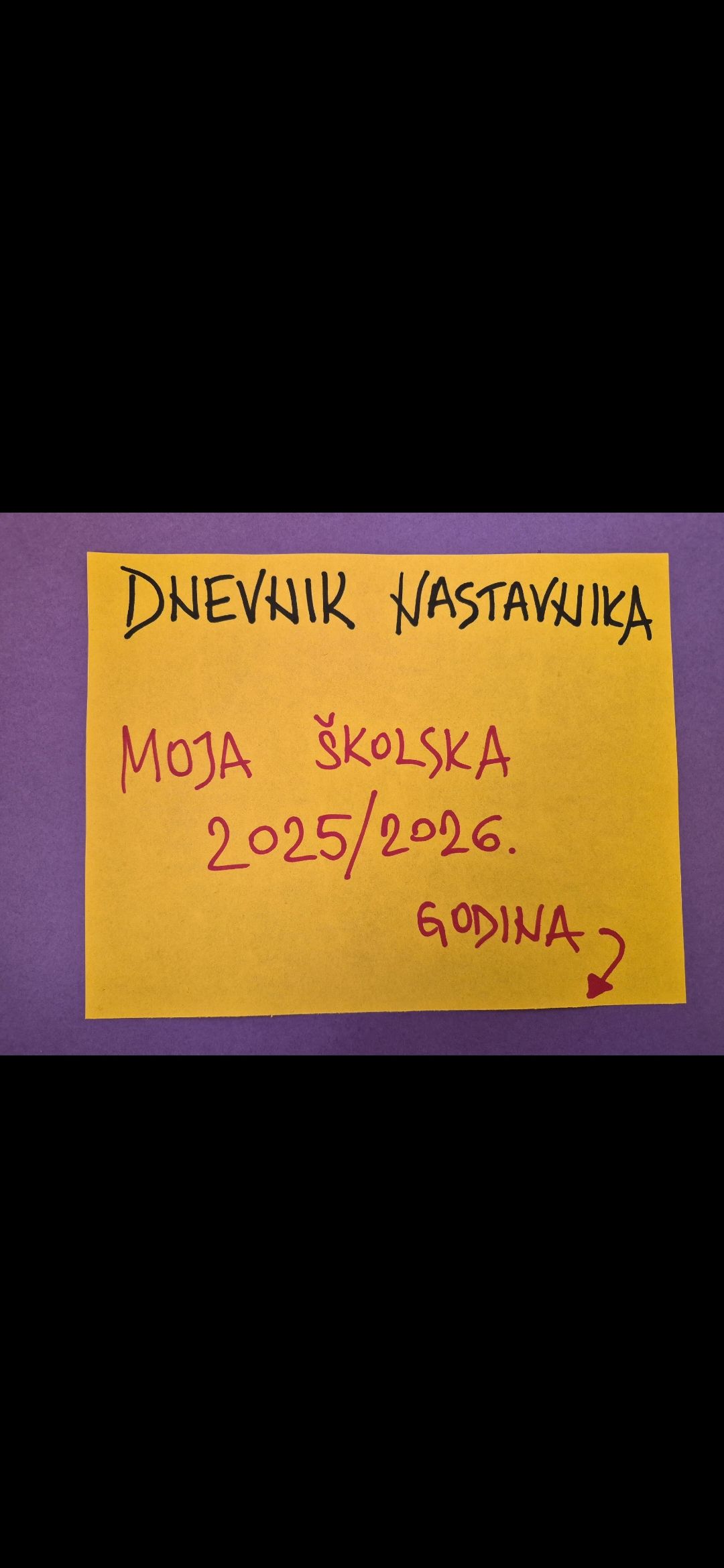 DNEVNIK NASTAVNIKA - ŠKOLSKA 2025/2026.