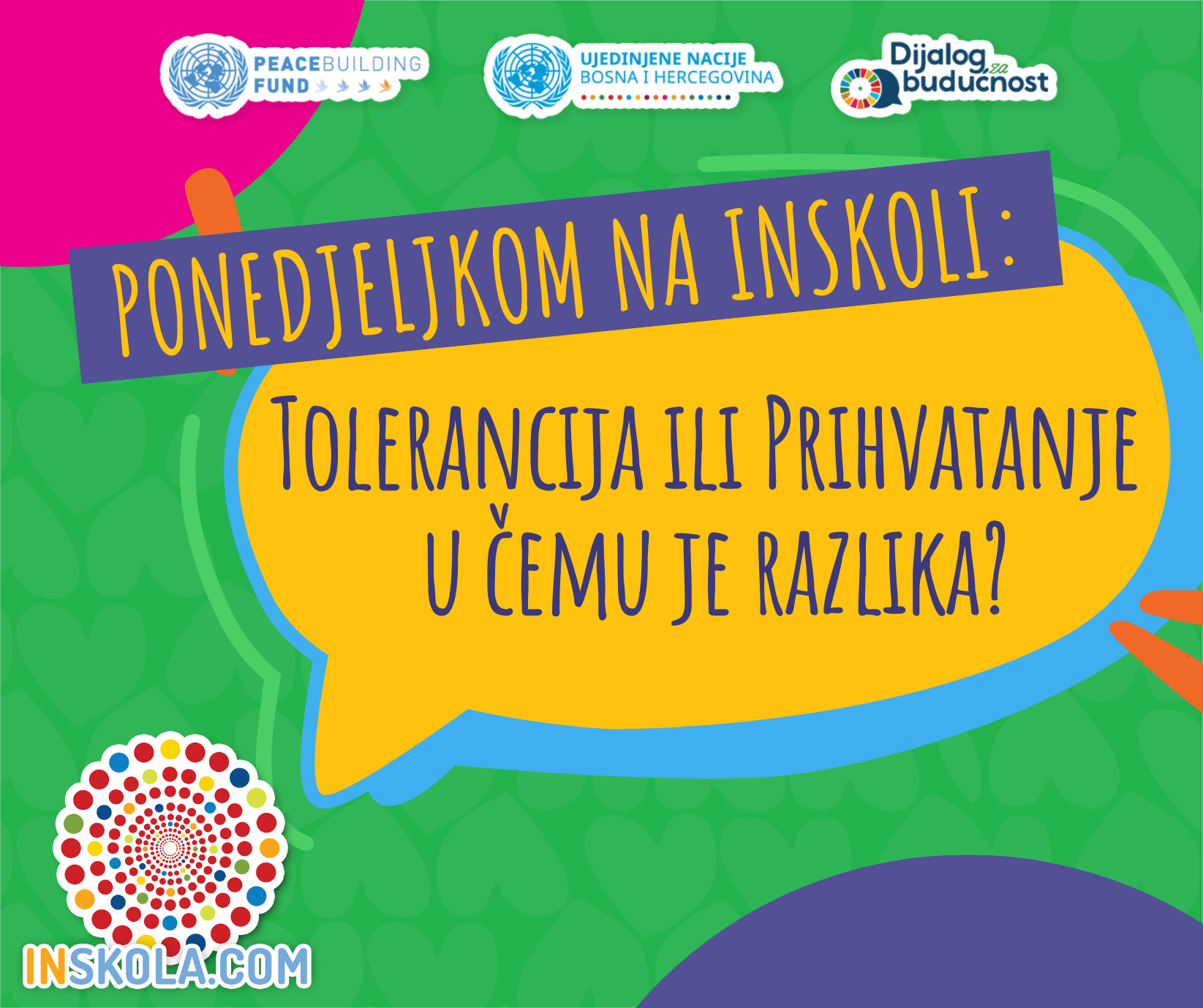 Zanimljivosti ponedjeljkom: Tolerancija vs. Prihvatanje